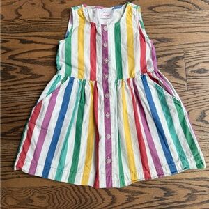 Hanna Andersson Multicolor Striped Dress